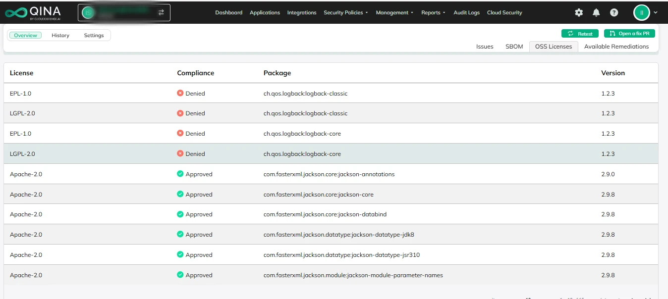 Open Source Vulnerability Detection