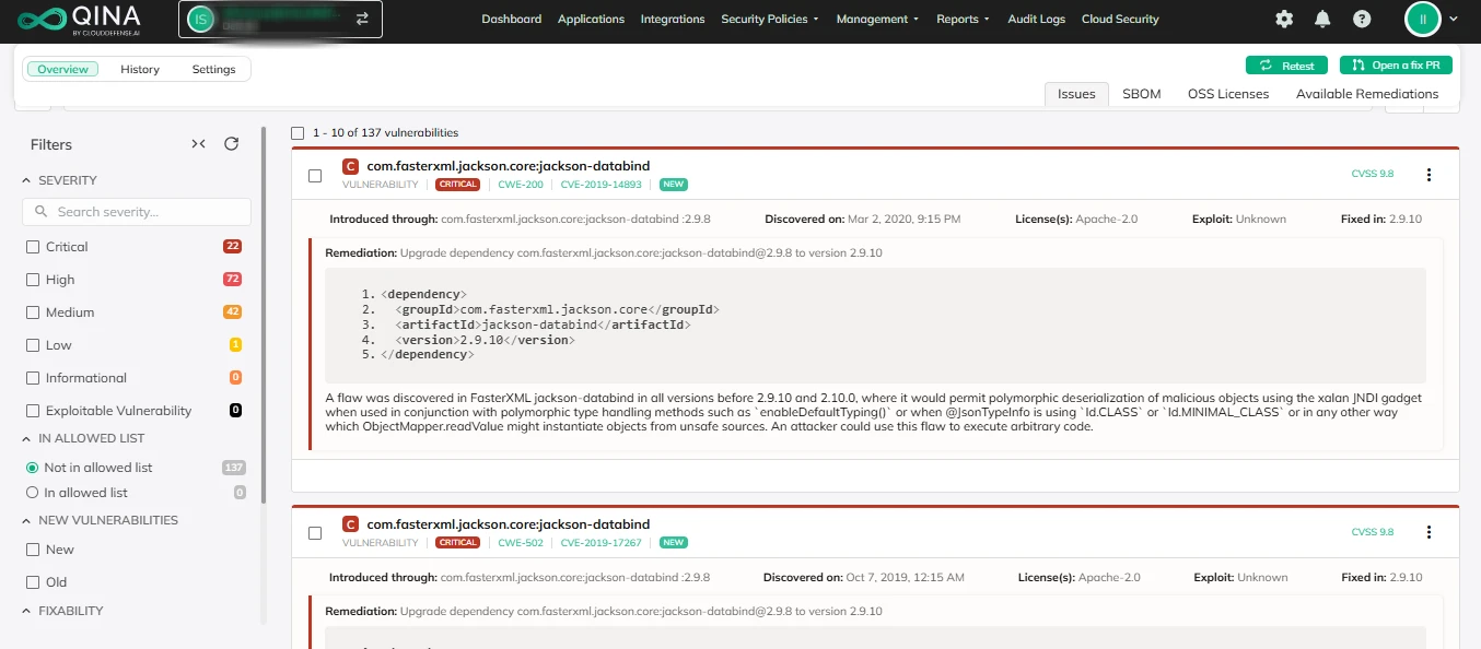 Prioritize Top Open Source Risks