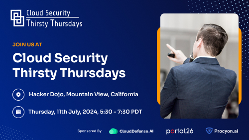 Cloud Security Thirsty Thursdays July 11th