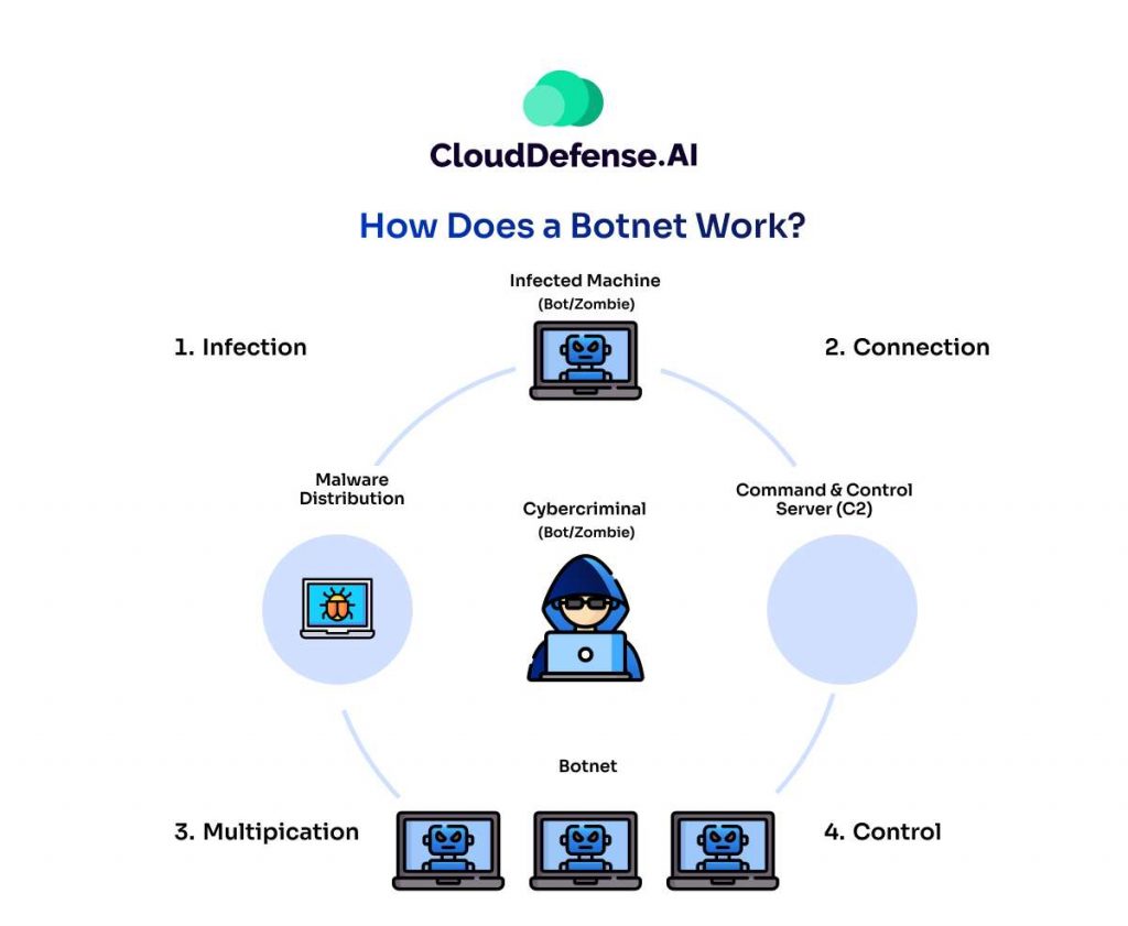 How Does a Botnet Work?