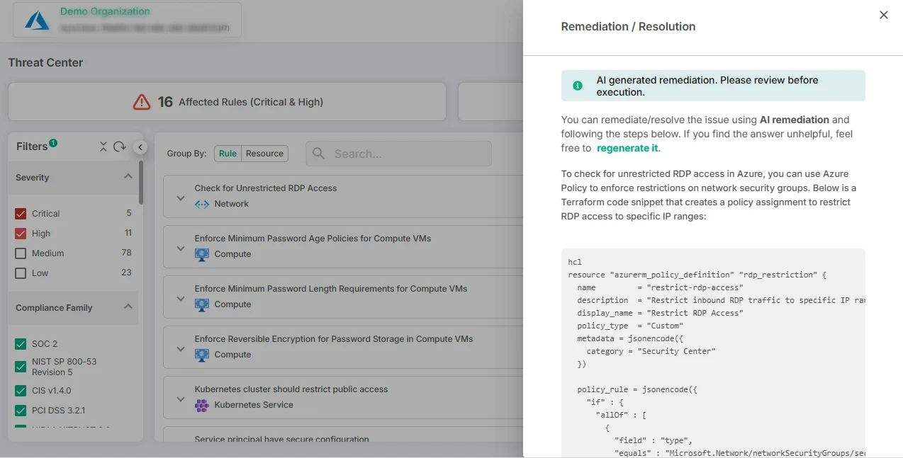 Automated Remediation Guidance